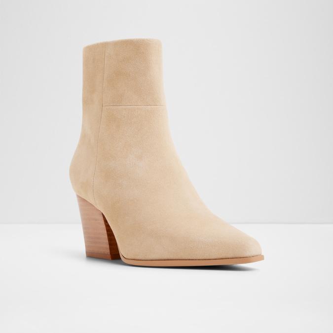 Shanah-In Women's Beige Ankle Boots image number 4