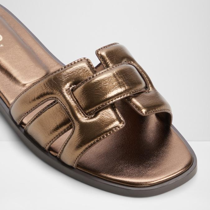 ELENARIAA-IN BRONZE Women Flat Sandals image number 3
