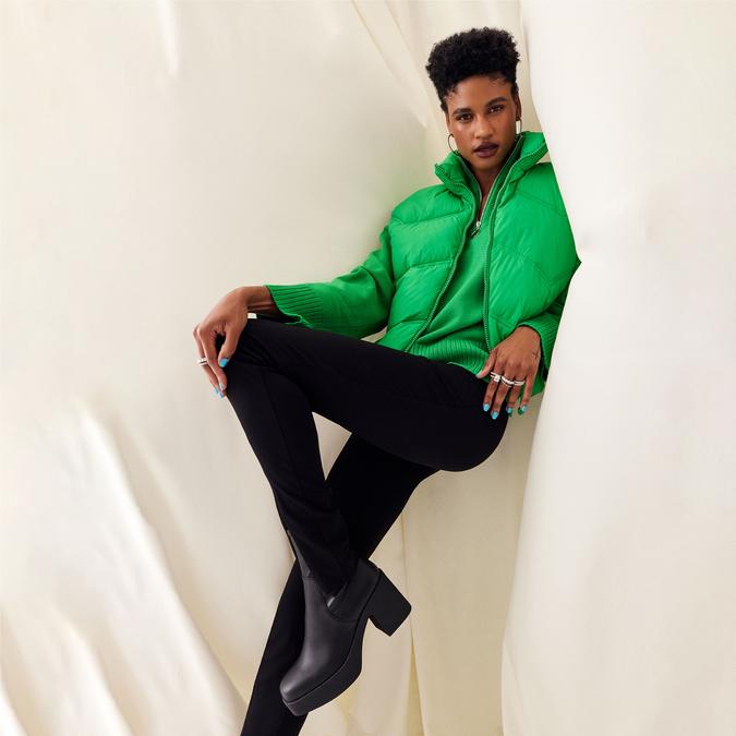 Upstage Women's Black Lug Boots