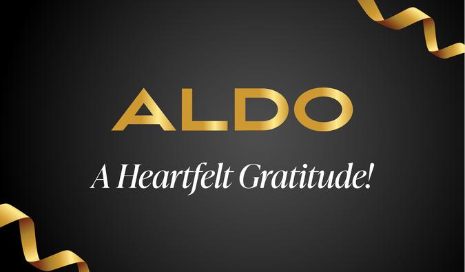 Aldo Thank you! E-Gift Card
