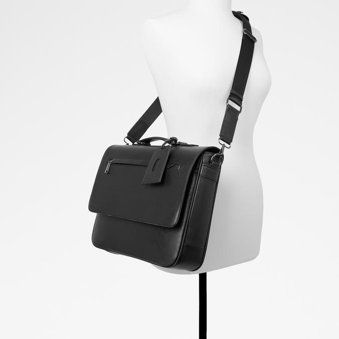 Alelarwen Men's Black Messenger image number 3