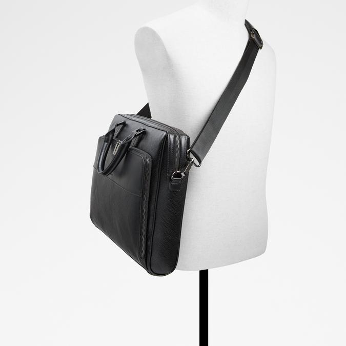 Ybybard Men's Black Laptop Bag image number 3