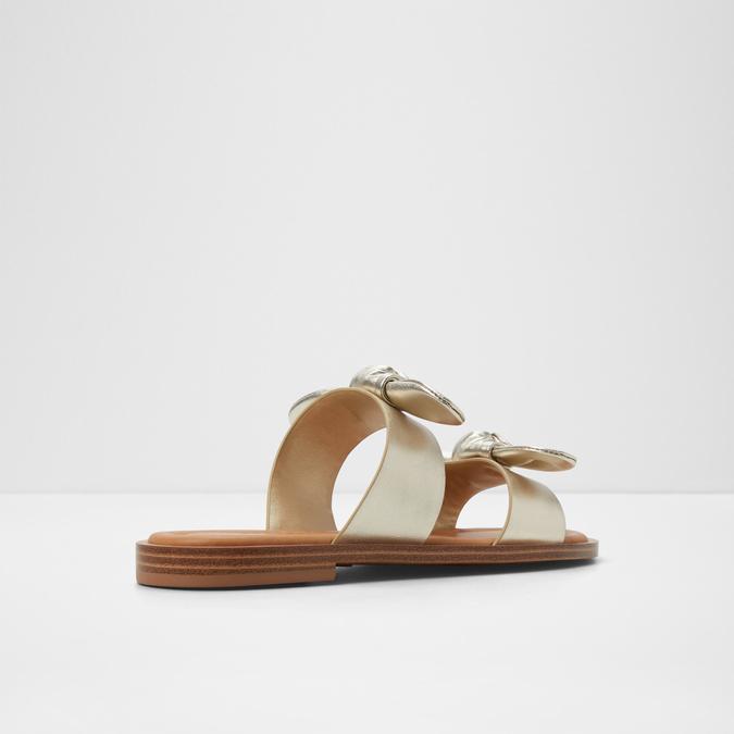 Creekside-In Women's Gold Flat Sandals image number 3