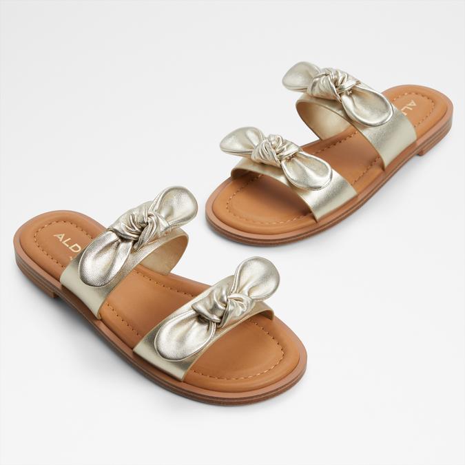 Creekside-In Women's Gold Flat Sandals