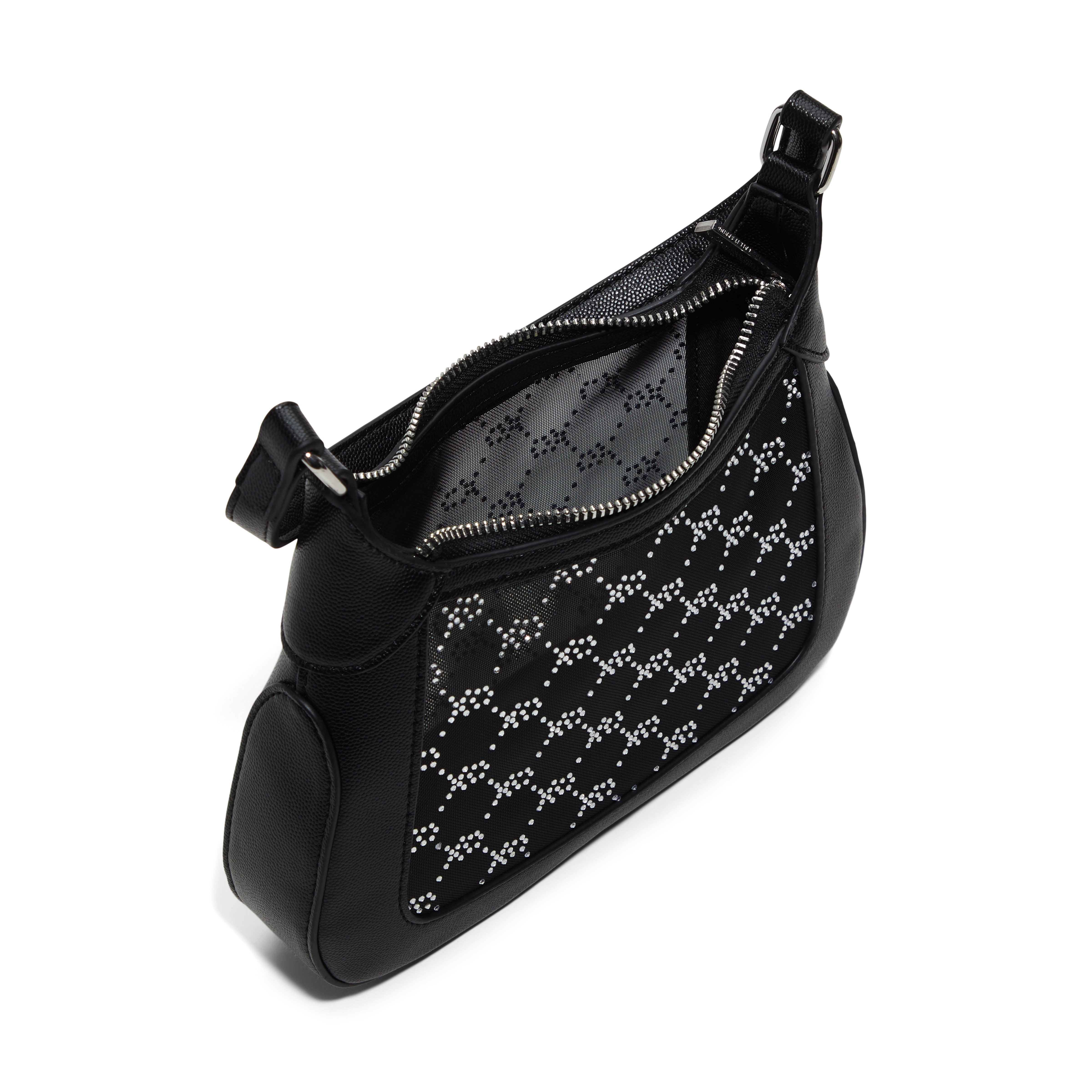 Chelseea Women's Black Shoulder Bag image number 2