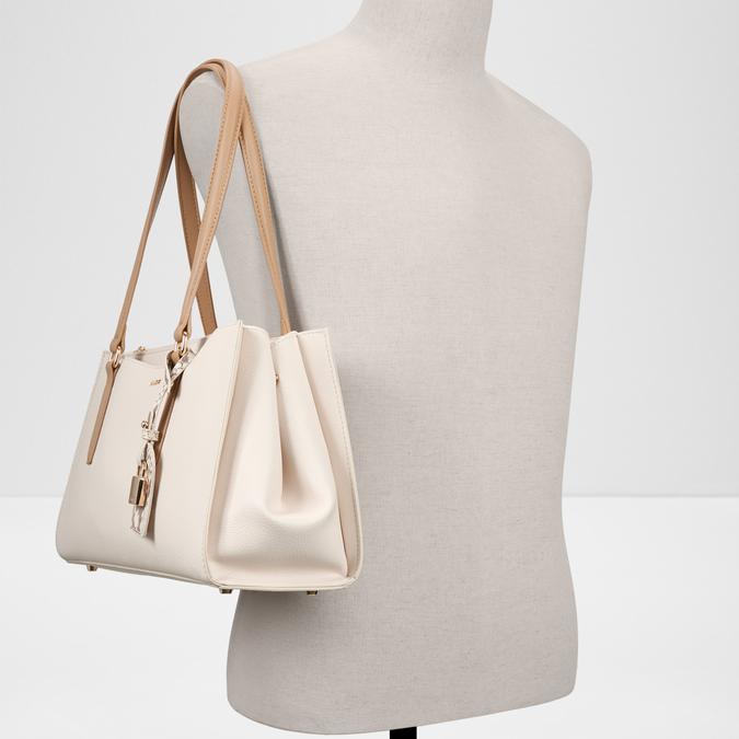 LONDONGIRL Cream Multi Women Satchel image number 3