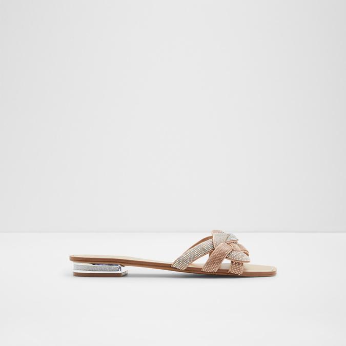 Tydeus Women's Rose Gold Flat Sandals