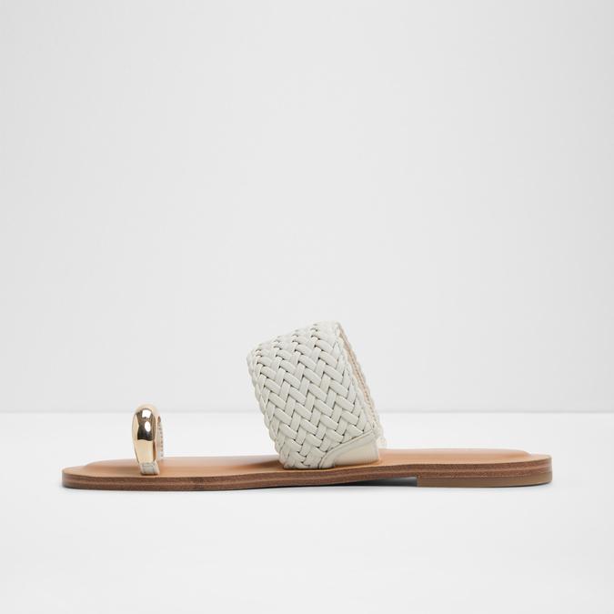 Beachwalk-In Women's White Flat Sandals image number 3