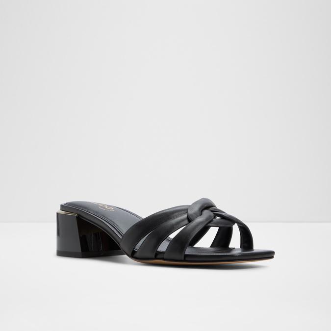 HANNE Black Women Heels image number 3