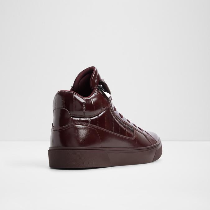 MIROA-IN Burgandy Men High Top Sneaker