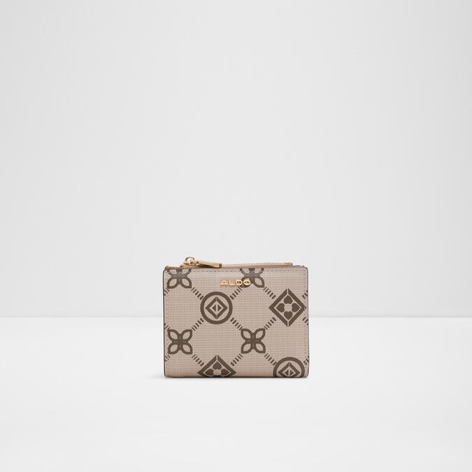 Vervene Women's Beige Wallet/Change Purse