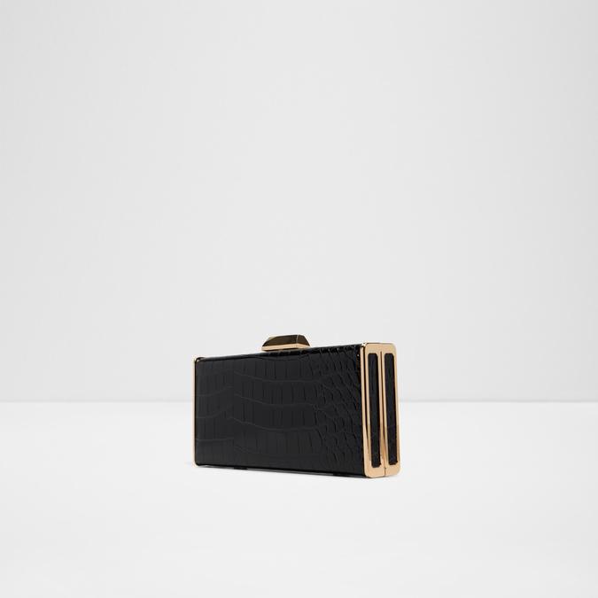 MELYSISA Black Overflow Women Clutch