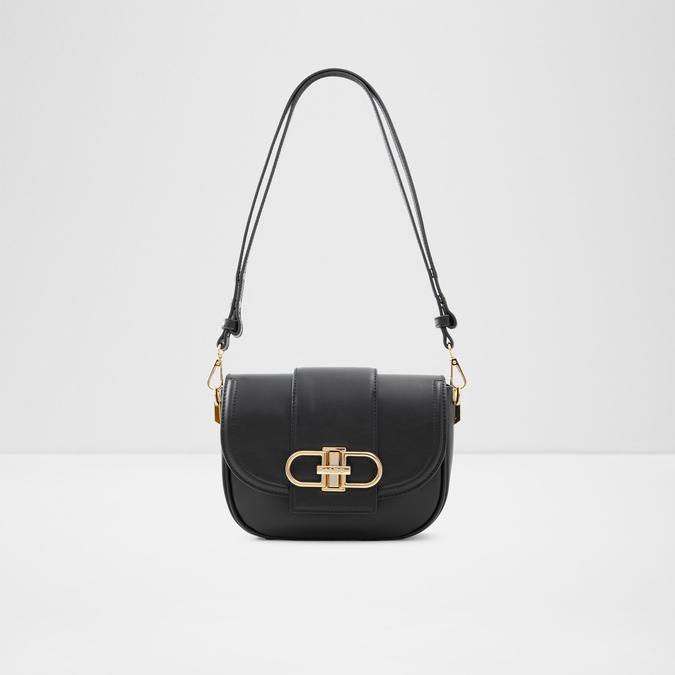 Ybiram Women's Black Saddle Bag