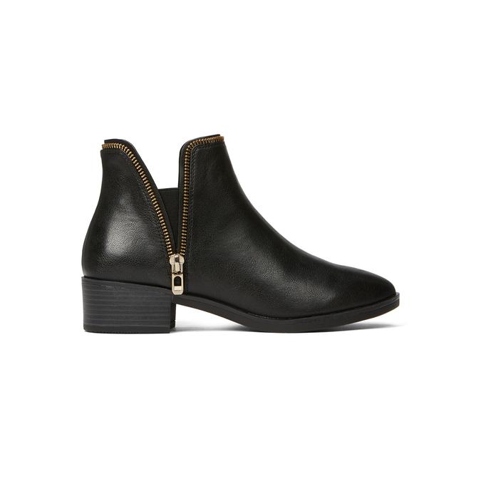 Umigon Women's Black Ankle Boots