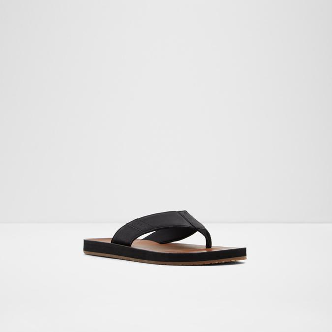 Thymel Men's Black Thong Sandals image number 3