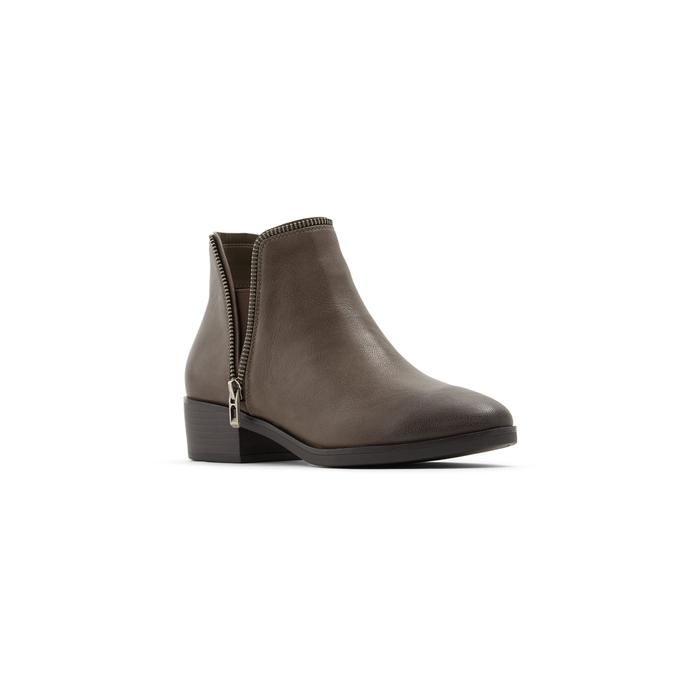 Umigon Women's Grey Ankle Boots image number 3
