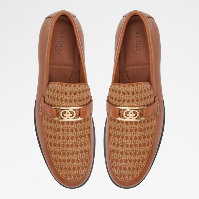 Idris Men's Cognac Dress Loafers