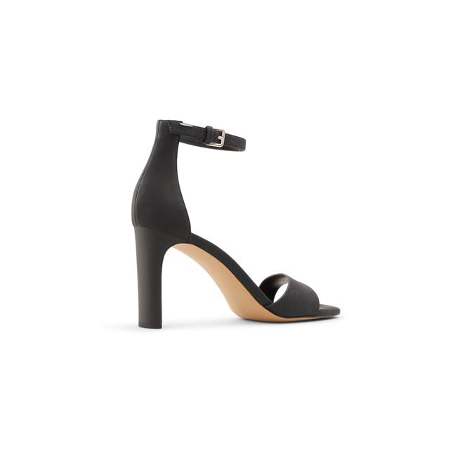 Ollille Women's Black Heeled Sandals