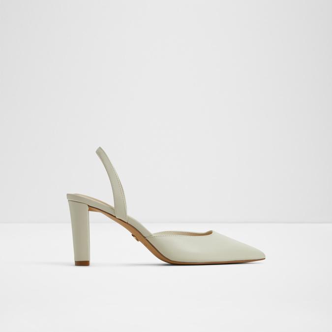 Olaeldan-In Women's White Block Heel Shoes