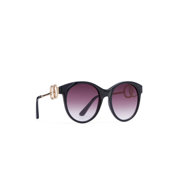 Acirama Women's Black On Gold Sunglass
