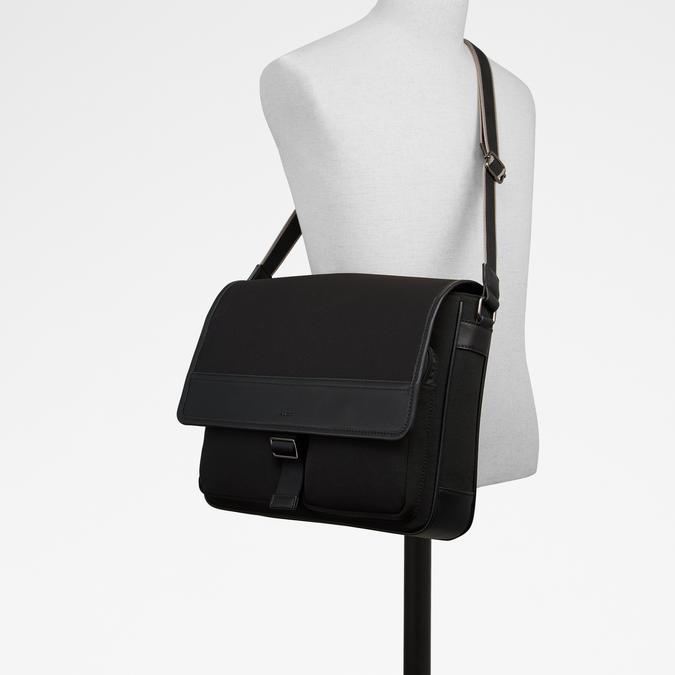 Nutans Men's Black Messenger image number 3