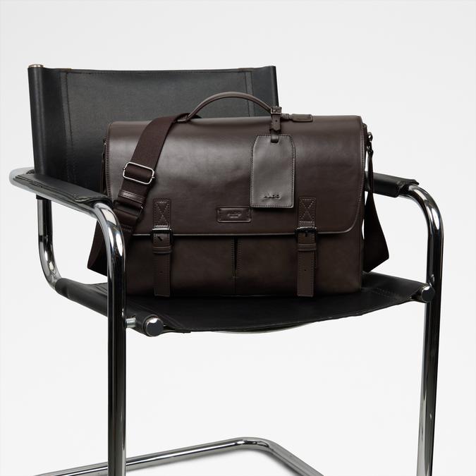 PRESCOT Medium Brown Men Messenger image number 4