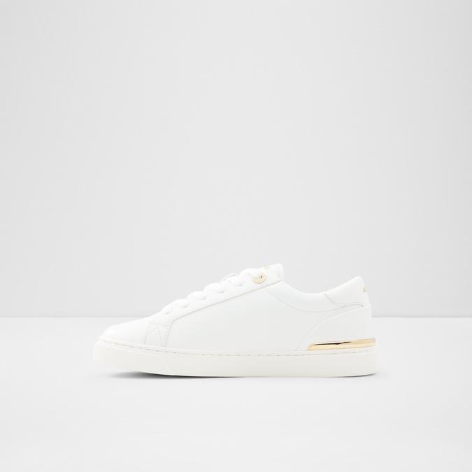 Daossi Women's White Sneakers image number 3