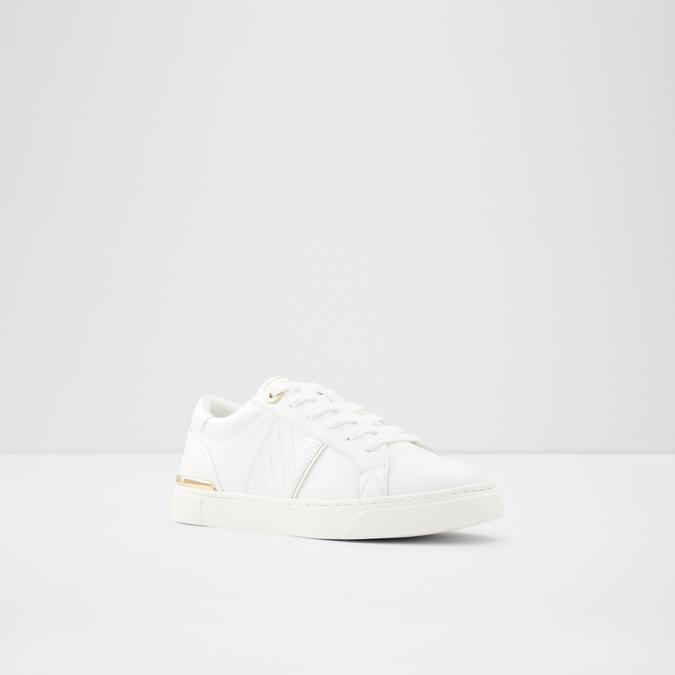Daossi Women's White Sneakers image number 4