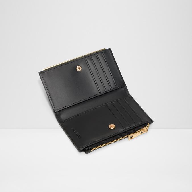 MERECLYA Black Overflow Women Wallet/Change Purse