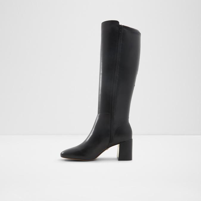 Sevorebaen-In Women's Black knee Length Boots image number 2