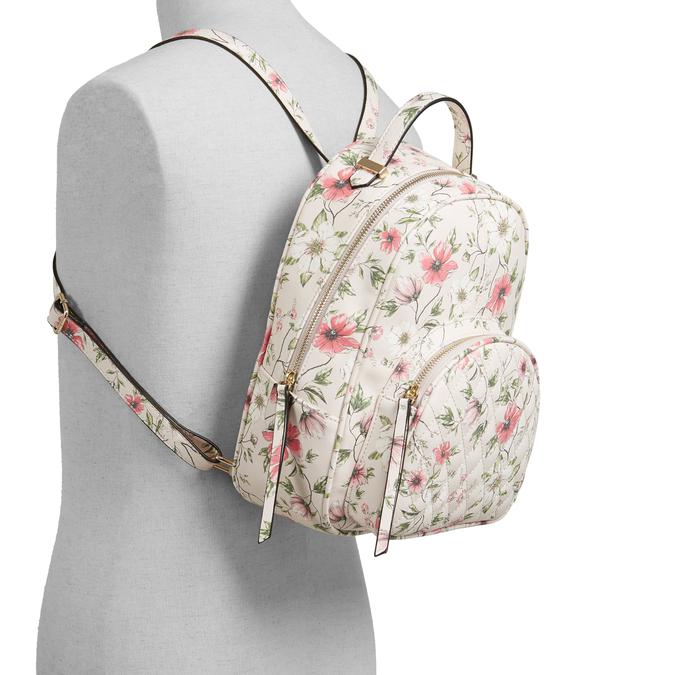 Ziecia Women's White Multi Backpack image number 3