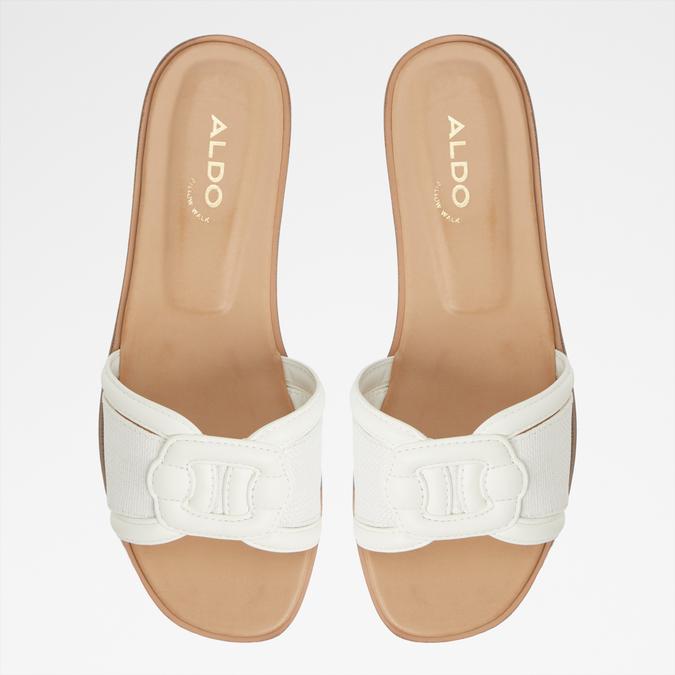 Liaudina-In Women's White Flat Sandals