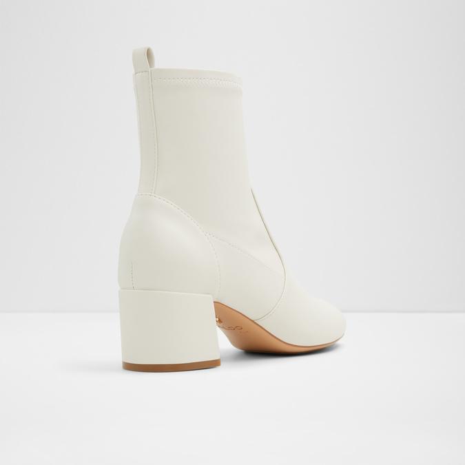 Tirgus-In Women's White Ankle Boots image number 2