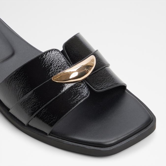 BRIELAA-IN BLACK Women Flat Sandals image number 4