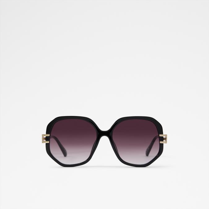 VICKKY Black/Gold Multi Women Sunglasses