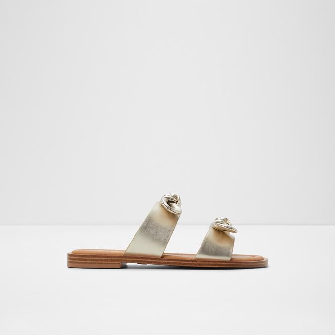 Creekside-In Women's Gold Flat Sandals