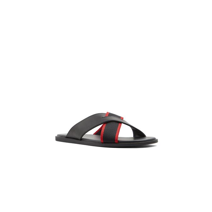 Sevoecien Men's Black Flat Sandals image number 3