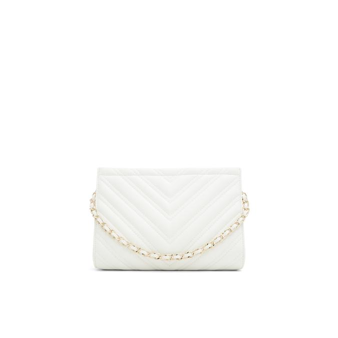 Flarre Women's White Clutch