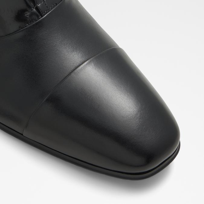 Valenti Men's Open Black Loafers image number 4