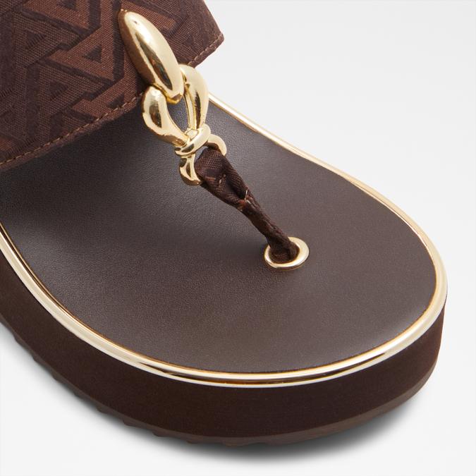 PENELOPY Brown Women Sandals image number 4