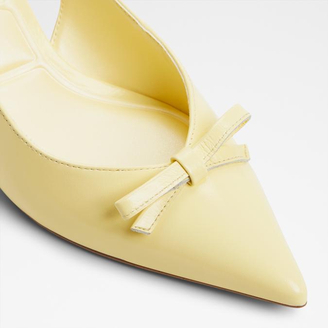 Luxuriant-In Women's Yellow Pumps image number 5