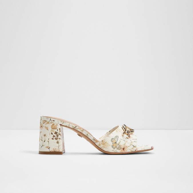 Sunglow-In Women's Multicolor Block Heel Sandals