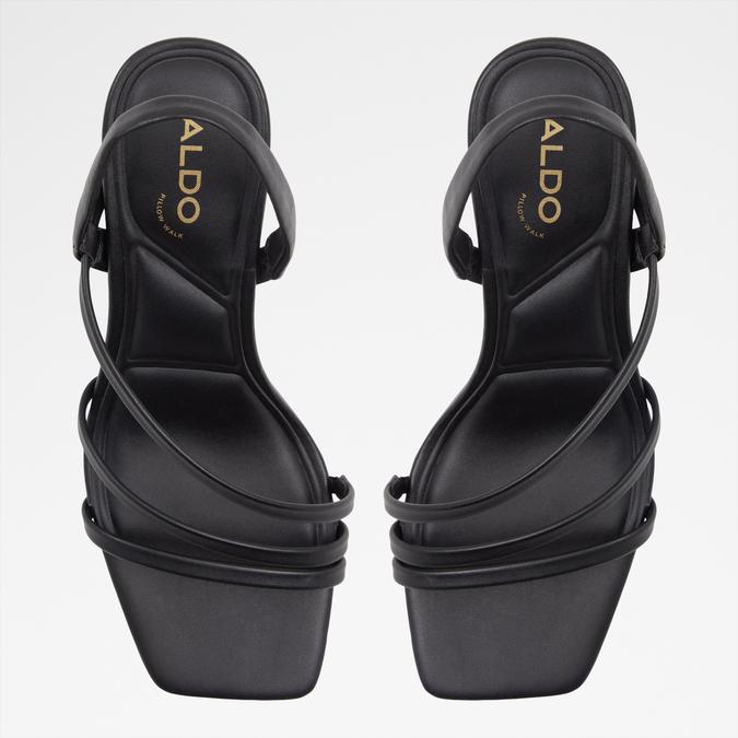 ATLANTICUSM-IN BLACK Women Block Heel Sandals image number 5