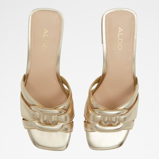NAJLA-IN GOLD Women Block Heel Sandals image number 5