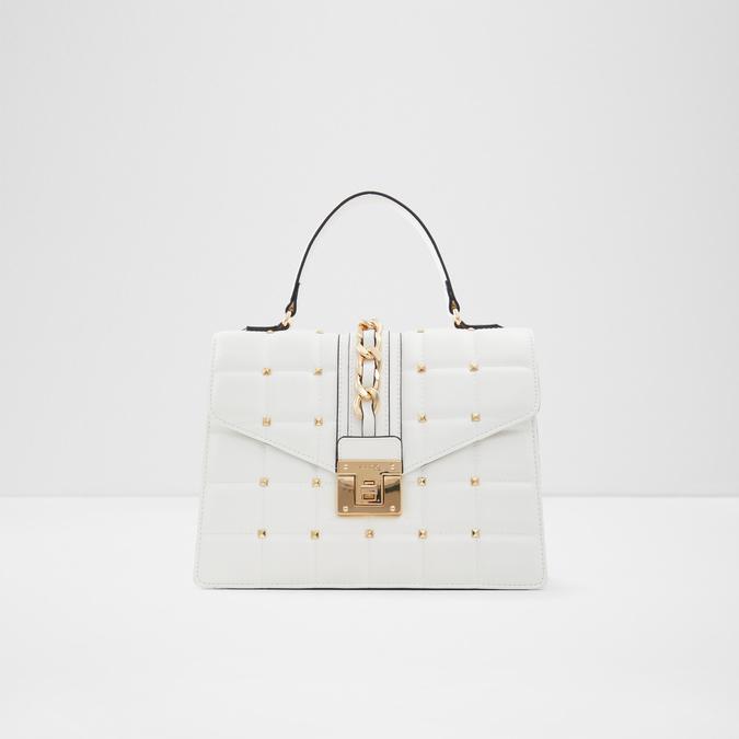 Honeey Women's White Top Handle