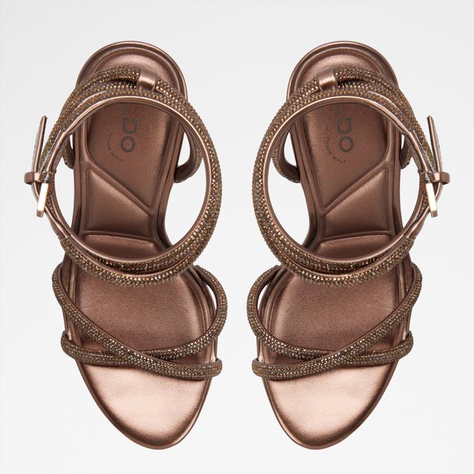 MANAELDEN-B BRONZE Women Dress Sandals image number 5