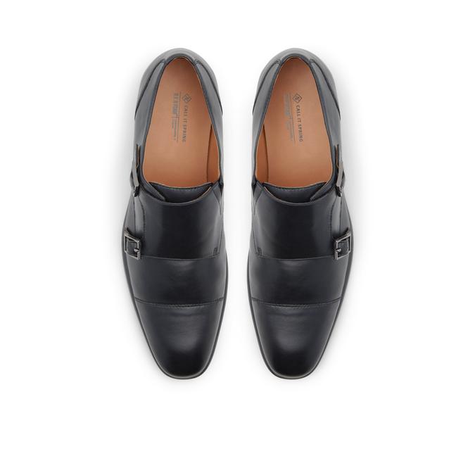 Deschain Men's Black Monk Strap