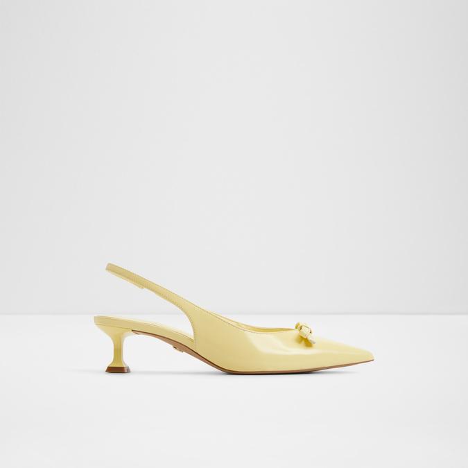 Luxuriant-In Women's Yellow Pumps