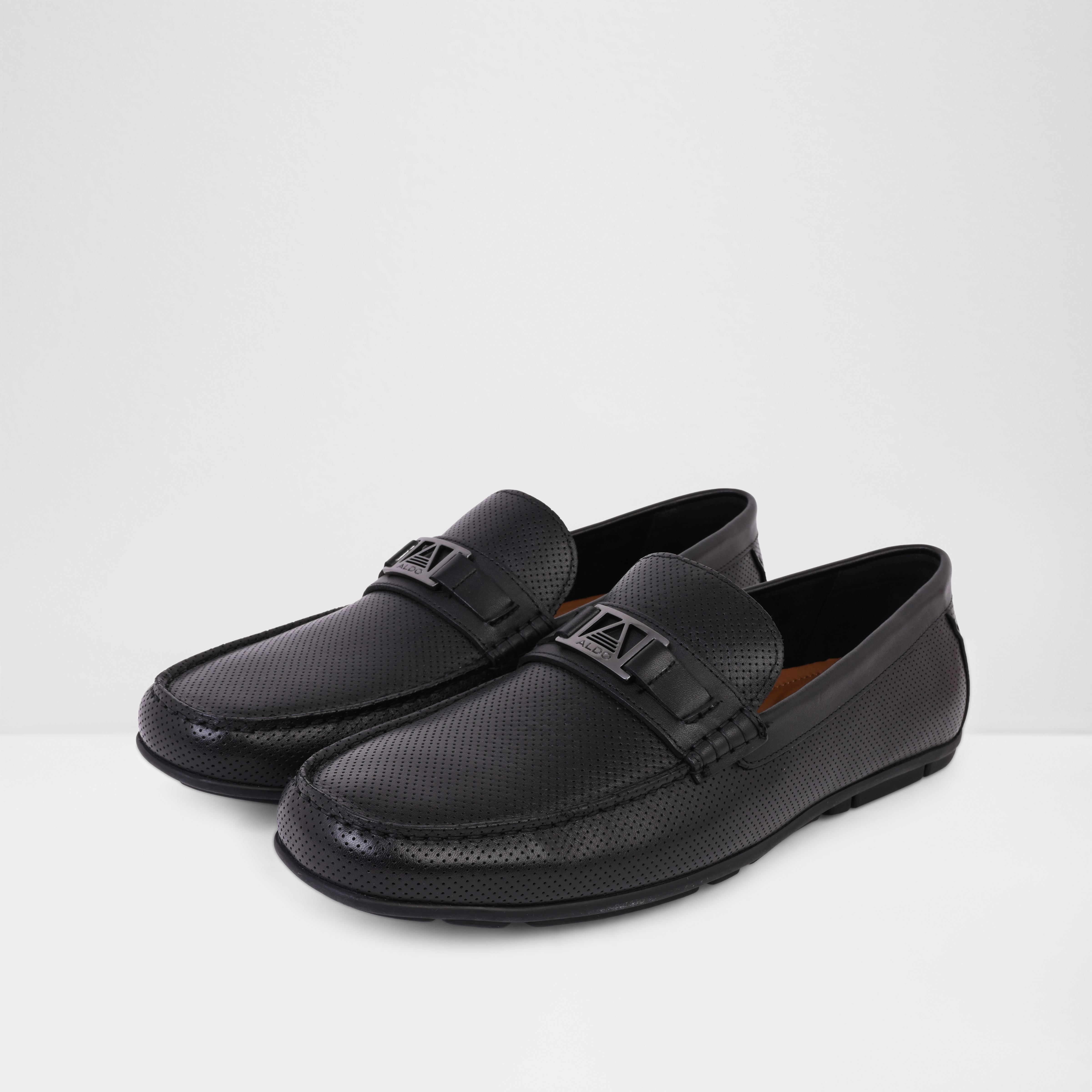 Haendaciena-In Men's Black Moccasins image number 3