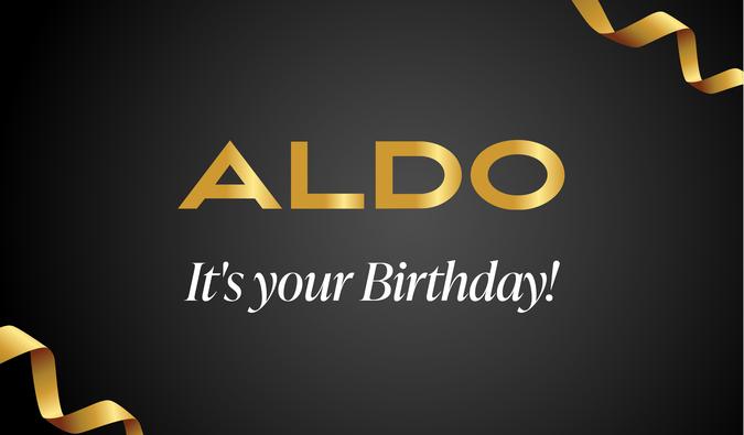 Aldo It's your Birthday! E-Gift Card